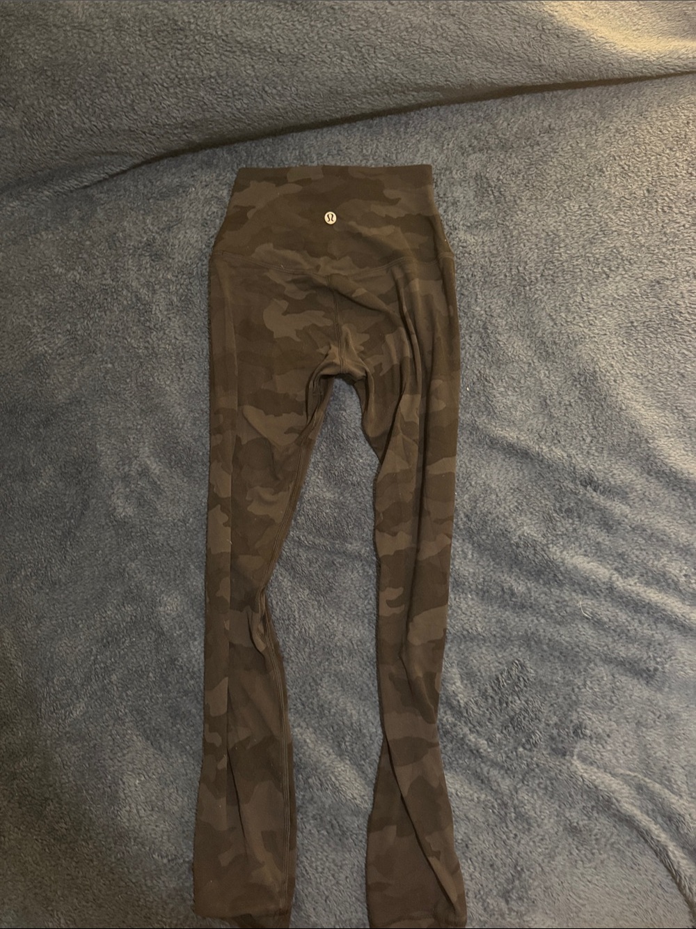 lululemon Camo High-Rise Leggings - Black/Charcoal